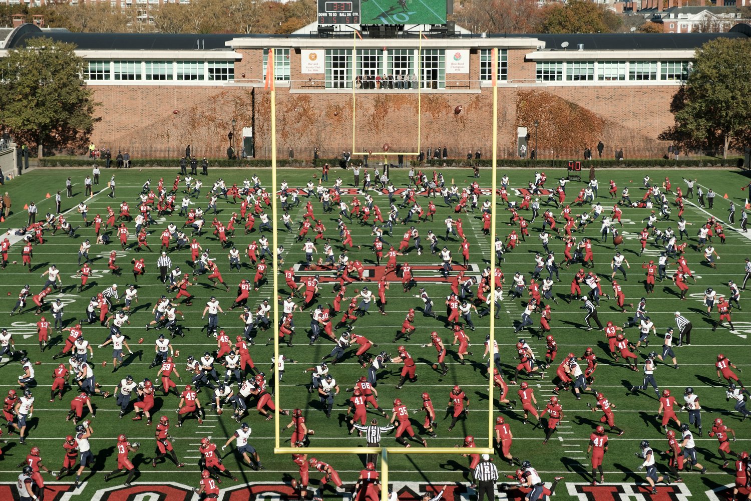 Harvard Football from End Zone, de Pelle Cass