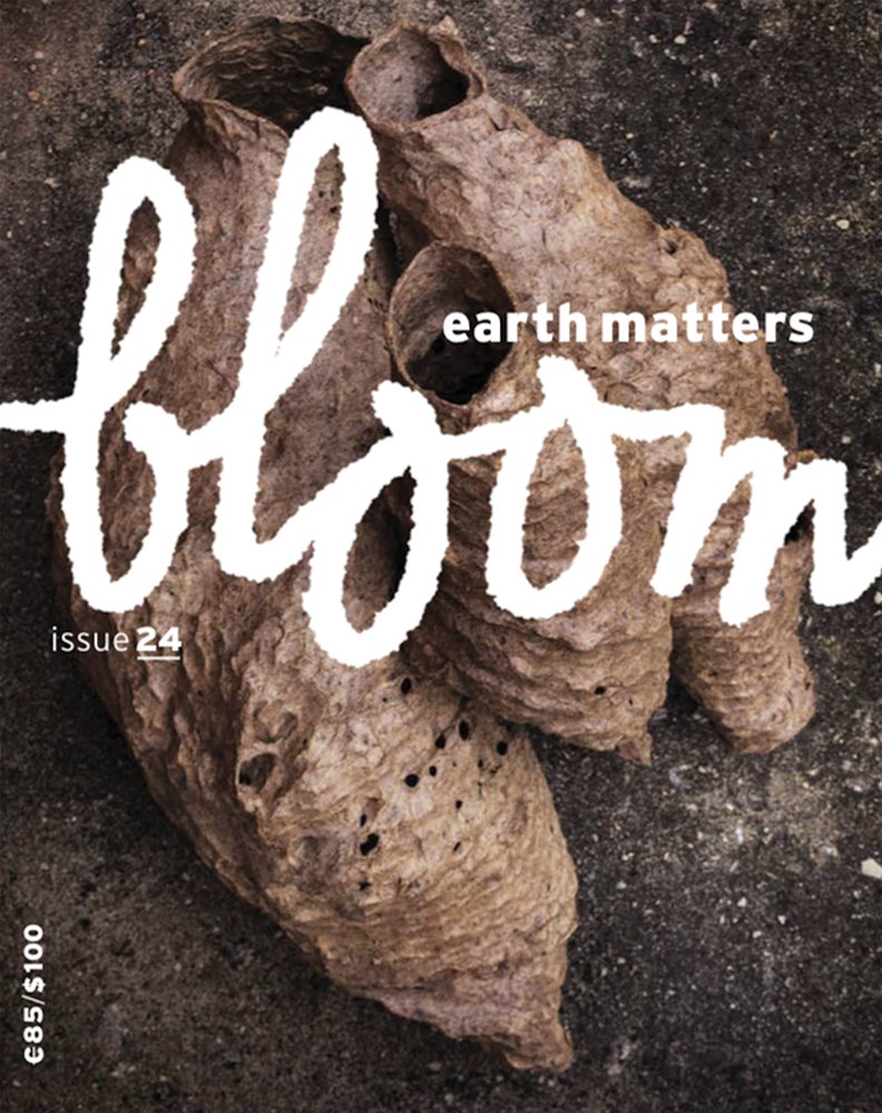 Portada de la publicación sobre horticultura y diseño floral Bloom