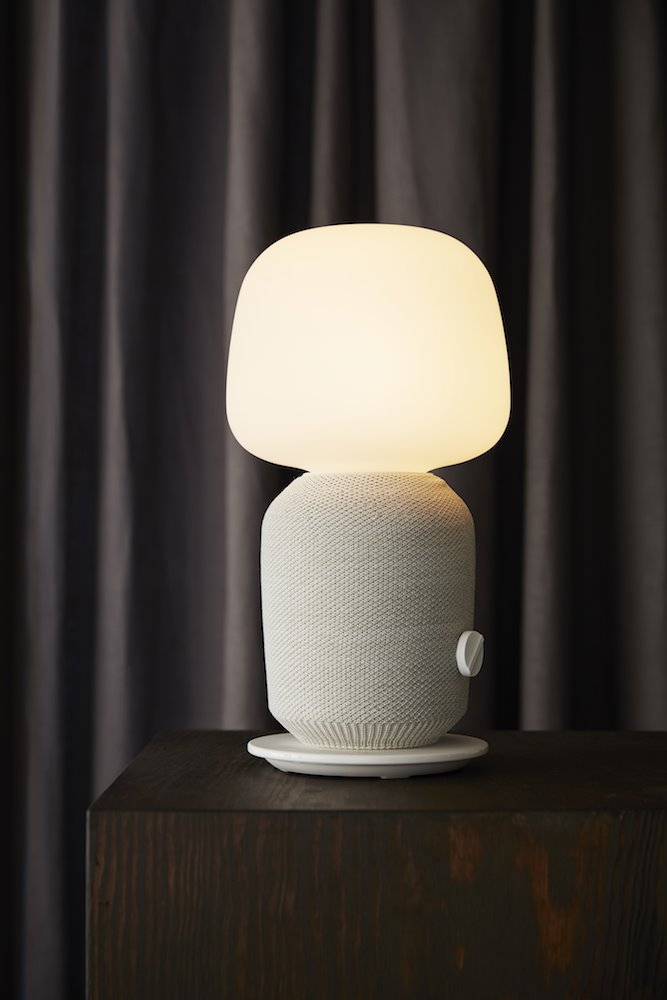 Lampara altavoz de Ikea y Sonos