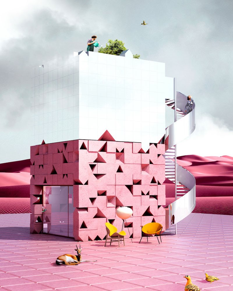 PINK SHELTER ANTIREALITY