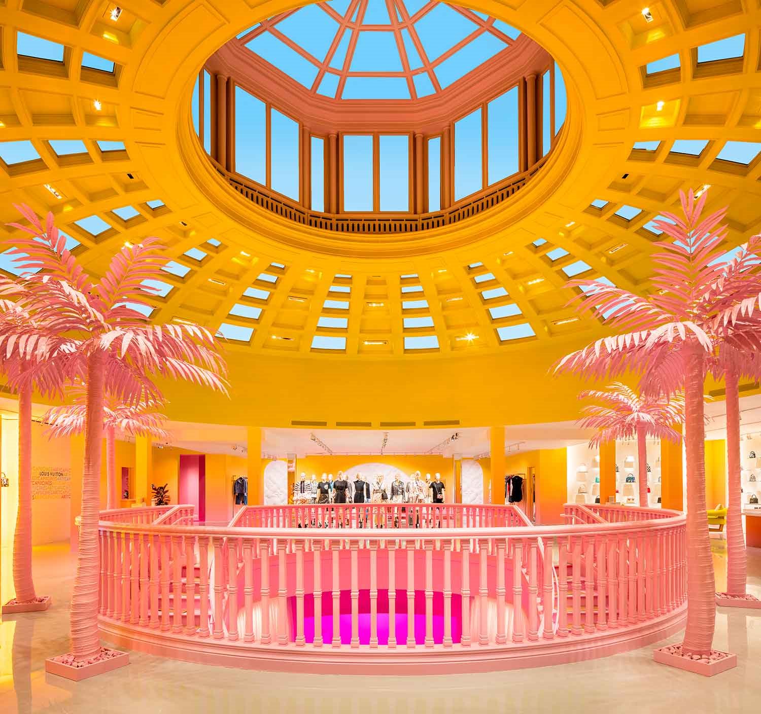 exposicion-Louis-Vuitton-Los-Angeles-techo-lucernario