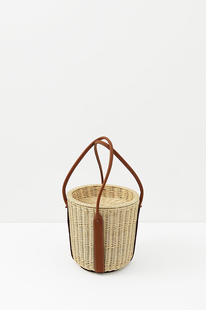 cesta mimbre de hermès
