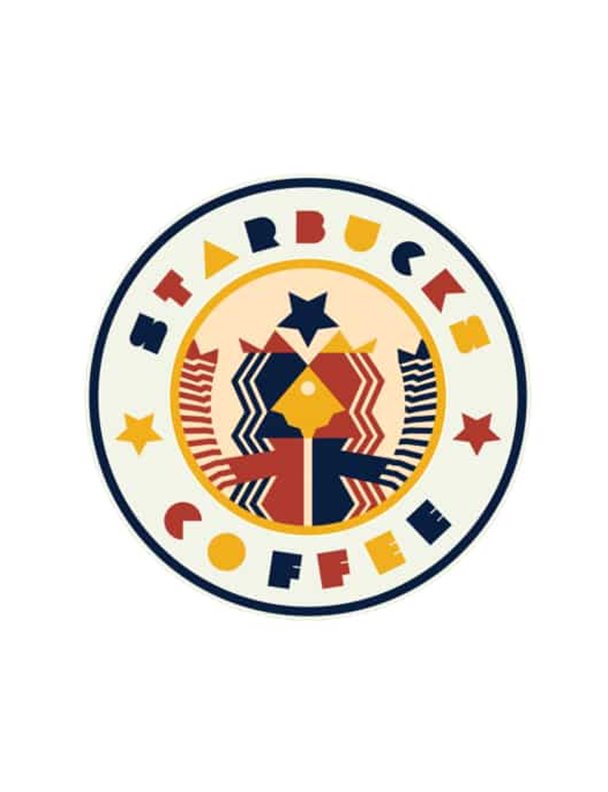 Los logos más emblemáticos rediseñados a lo Bauhaus