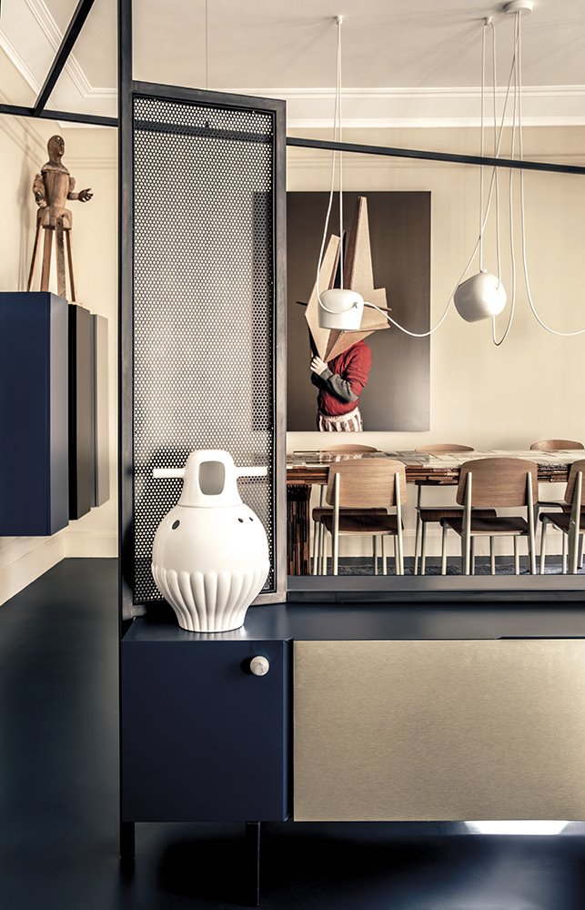 comedores que inspiran lamparas bouroullec