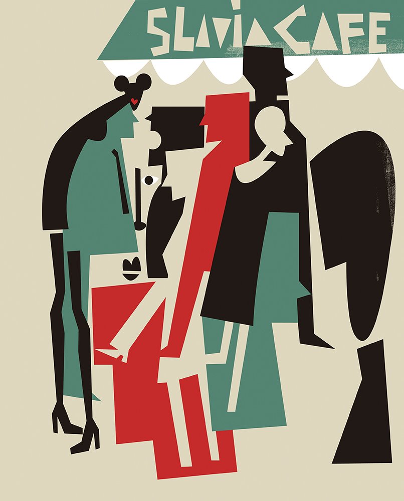 mikel casal ilustraciones KAFE