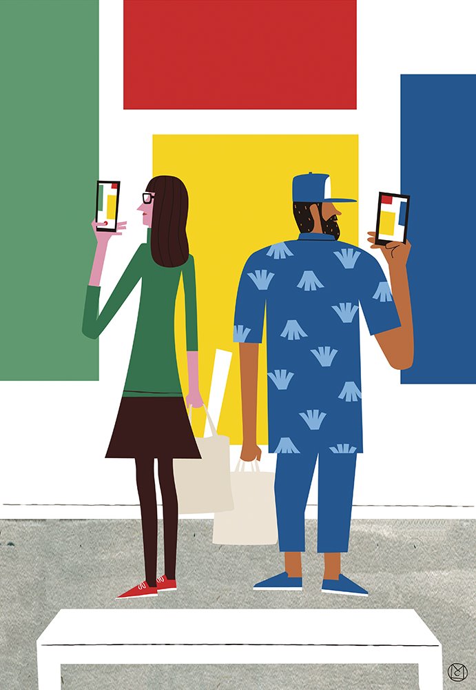 mikel casal ilustraciones MUSEOS