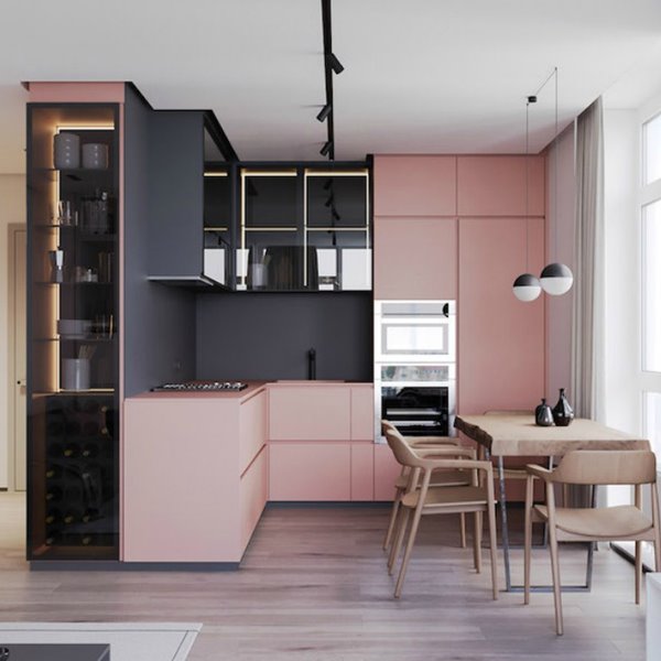 Cocina bicolor