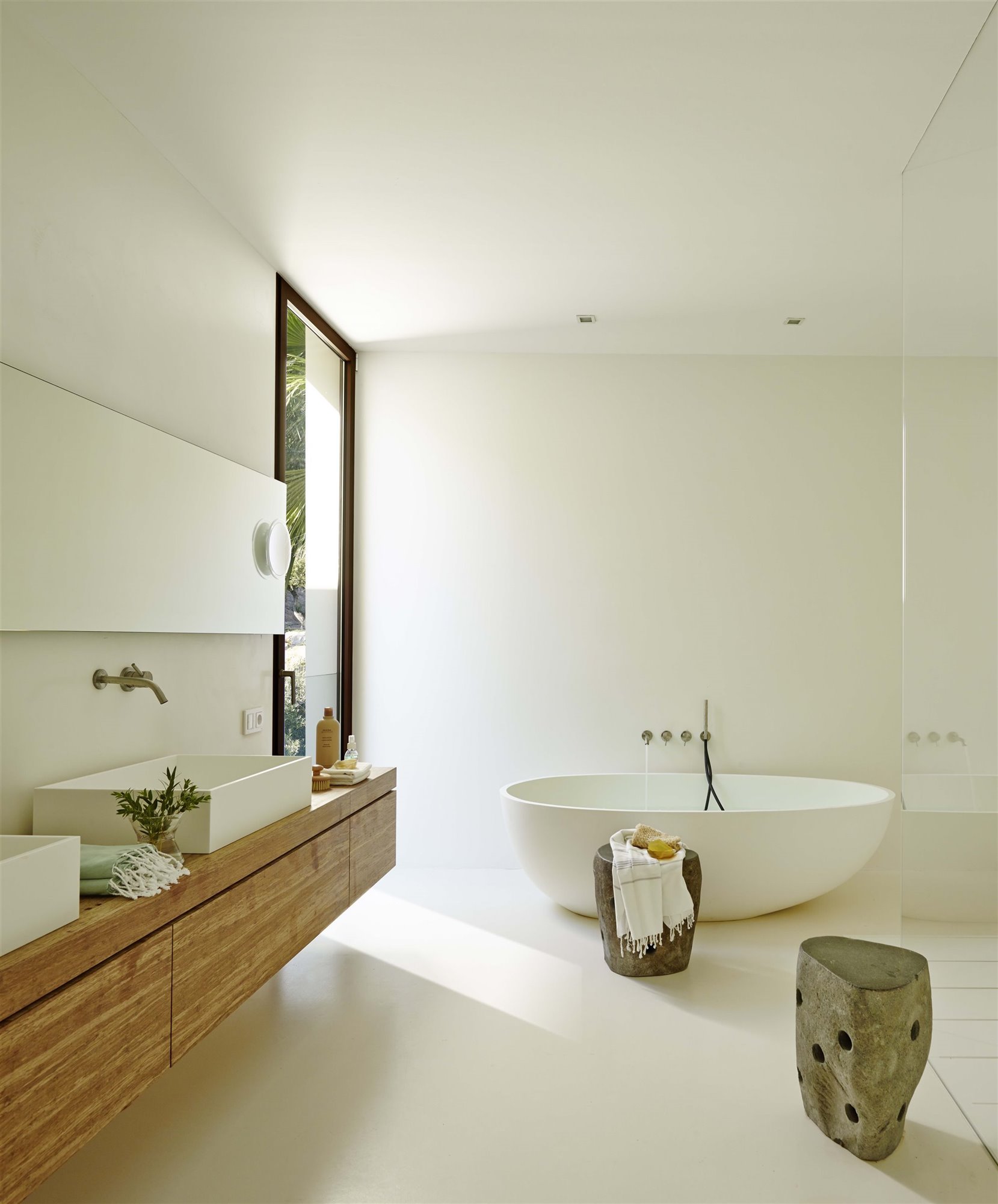 baño con bañera villa alegre