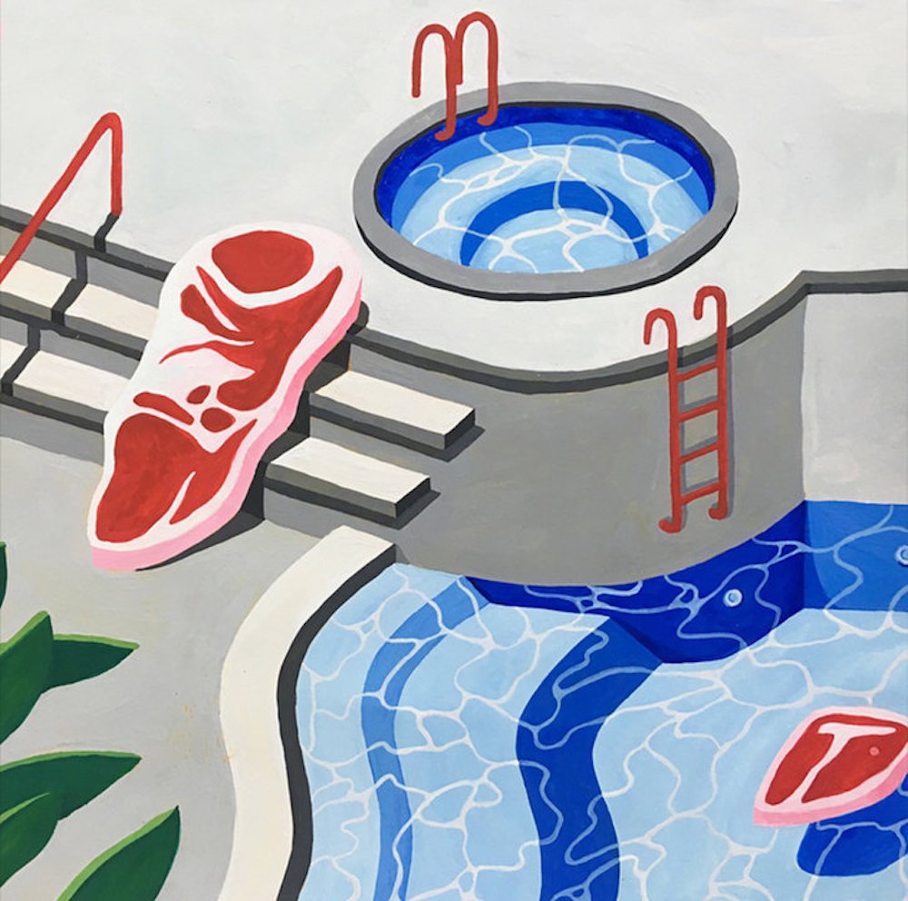 Ilustracion Meat Century Maaike Canne