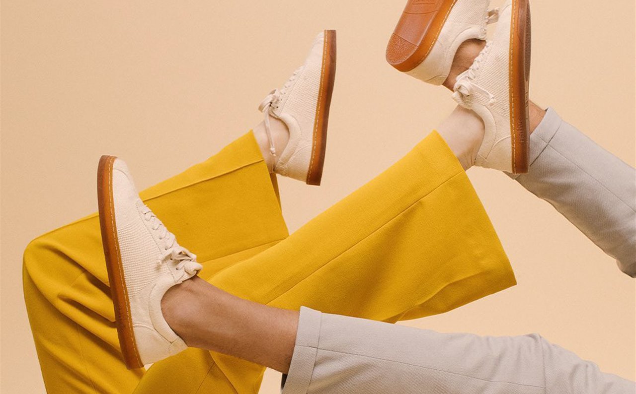 Zapatilla The plant, de Native Shoes, compostable y sostenible.