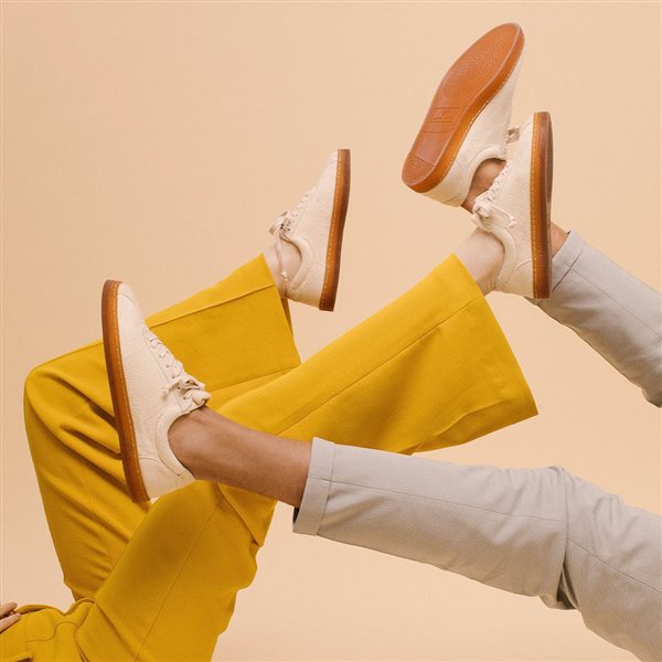 Zapatilla The plant, de Native Shoes, compostable y sostenible.