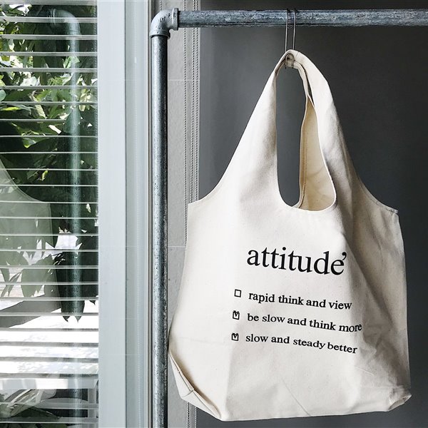 Tote bag de tela de algodón