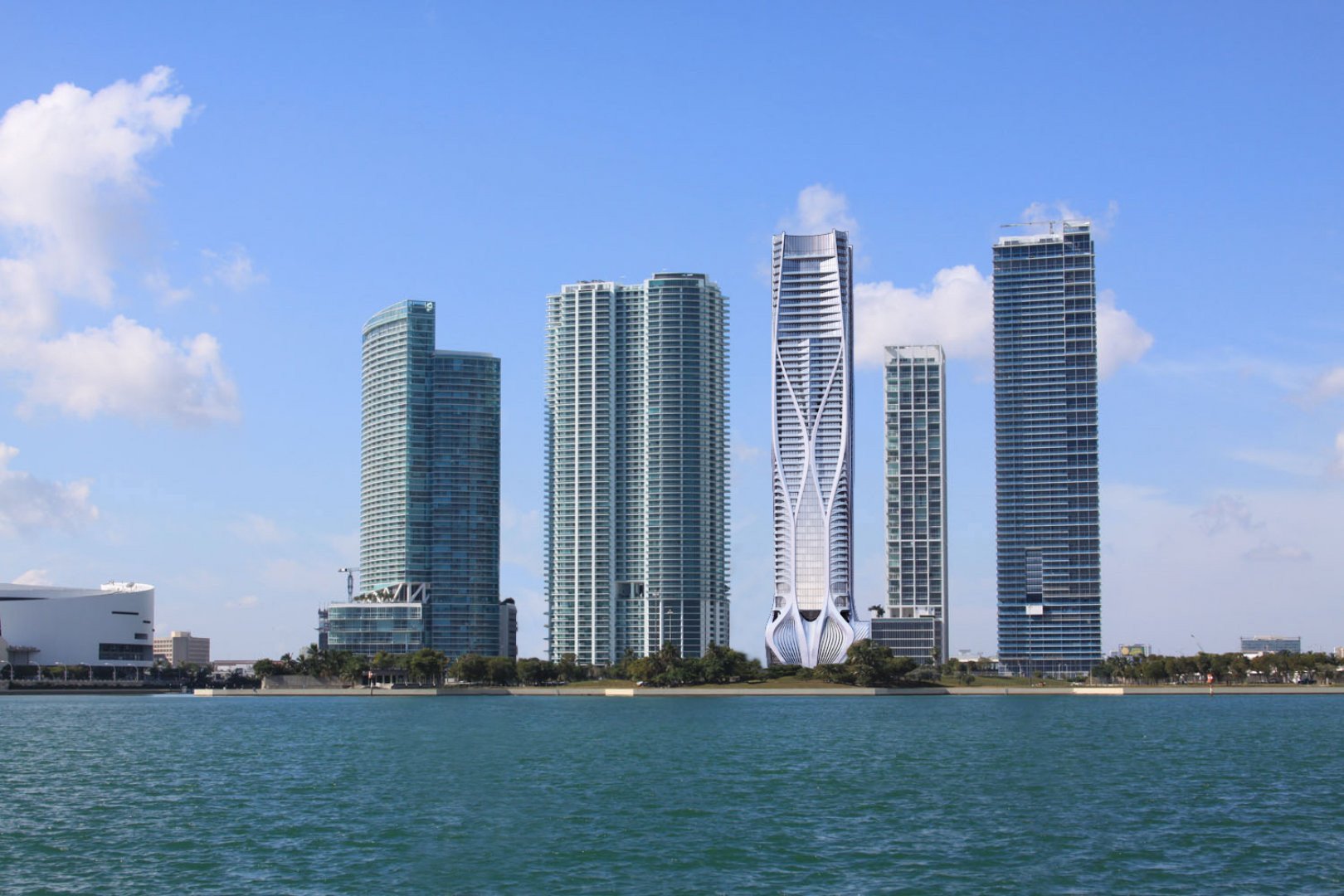 skyline Miami Torre Zaha Hadid