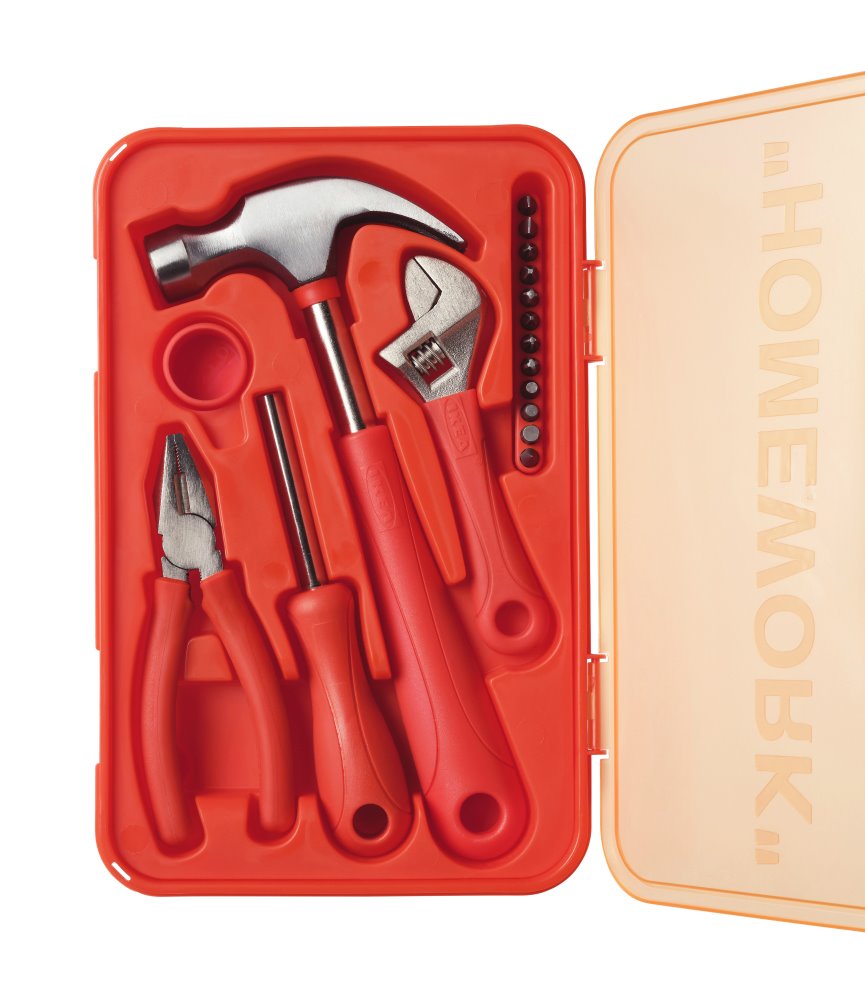 Caja de herramientas de la colección Markerad de Virgil Abloh para Ikea