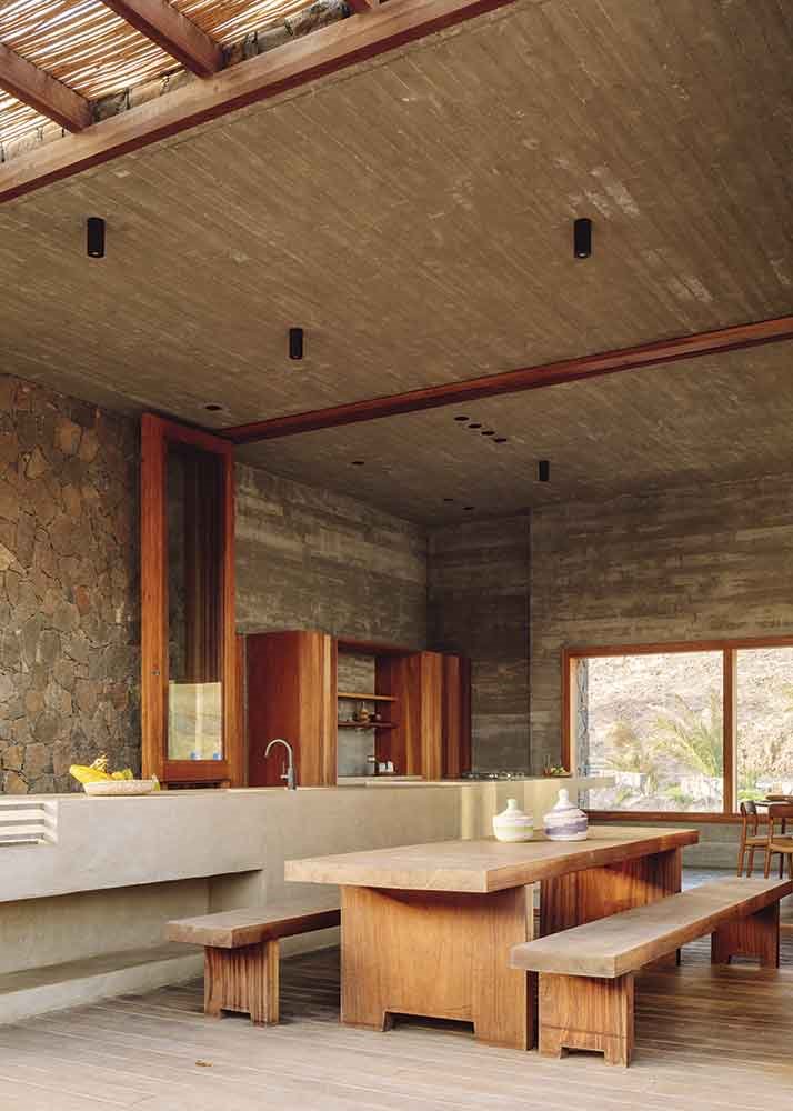 villas Barefoot Luxury en Cabo Verde con interiores de piedra y madera