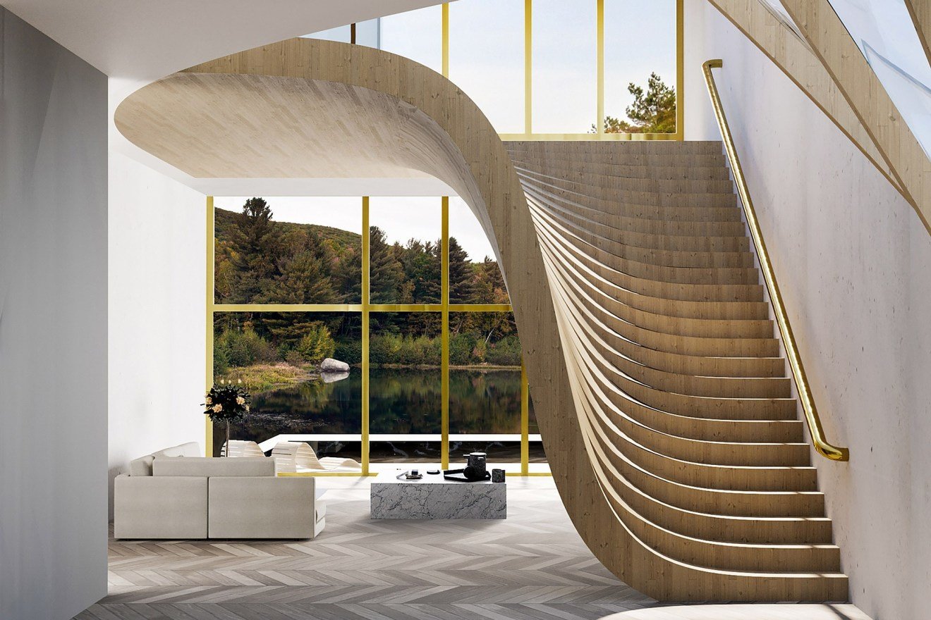 casa wafai lake escaleras