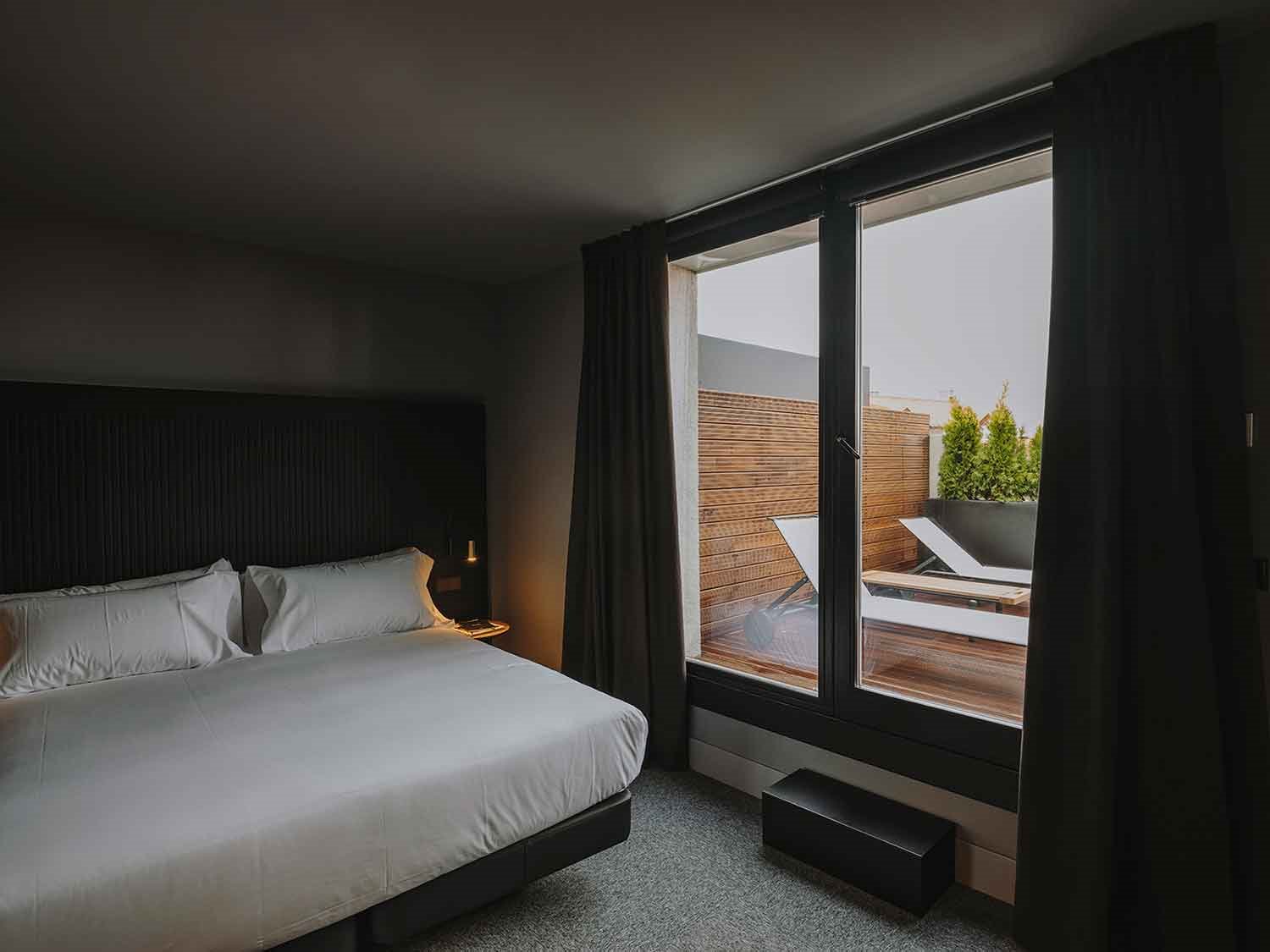 El-moderne-hotel-urbano-de-diseno-Gijon habitacion