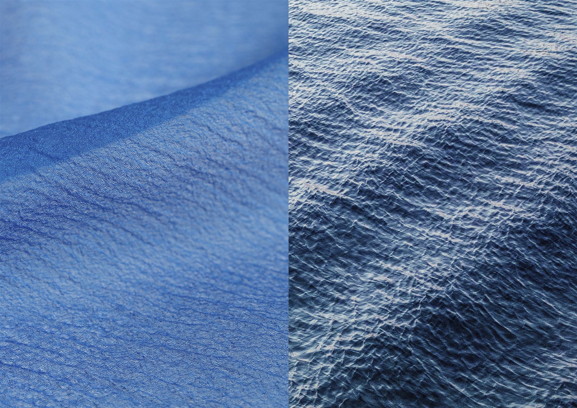 Coleccion de textiles Kinnasand Spheres Dive collage