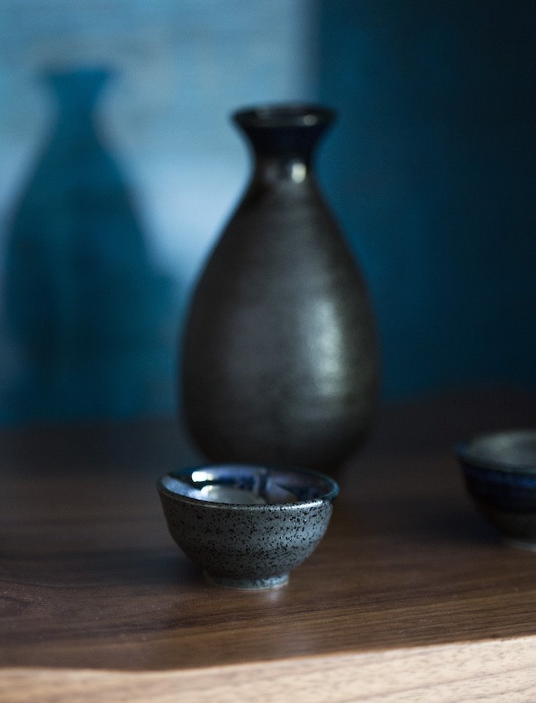 Detalle cuenco de sake hotel nobu robert de niro barcelona