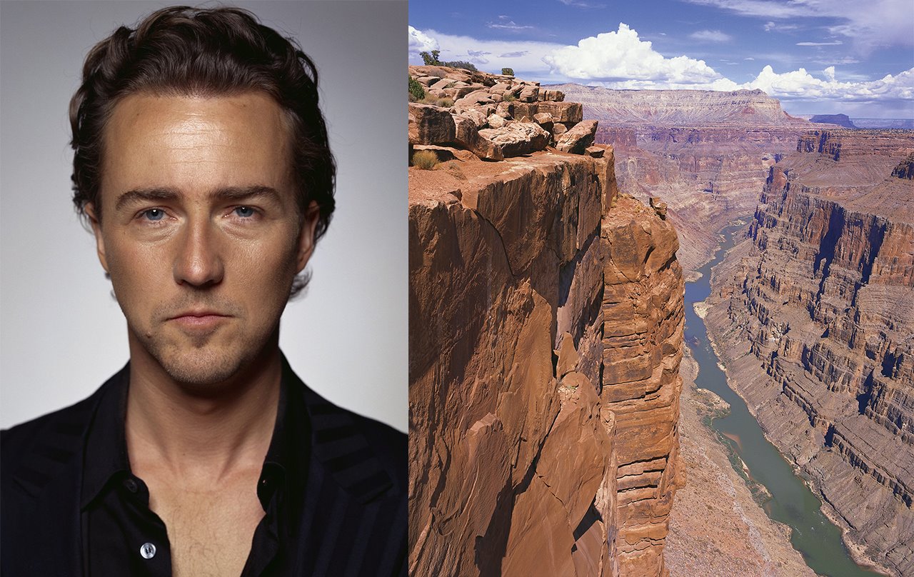 Edward Norton Gran Canon colorado
