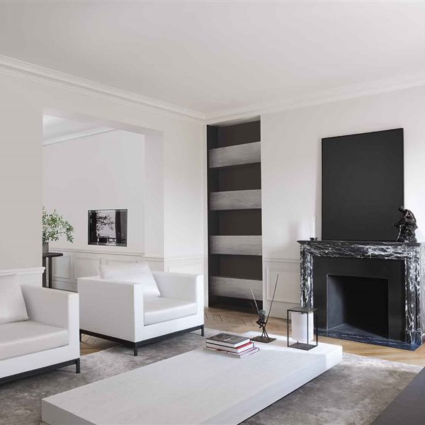 Neoclásica, elegante y moderna, así es esta reforma en París