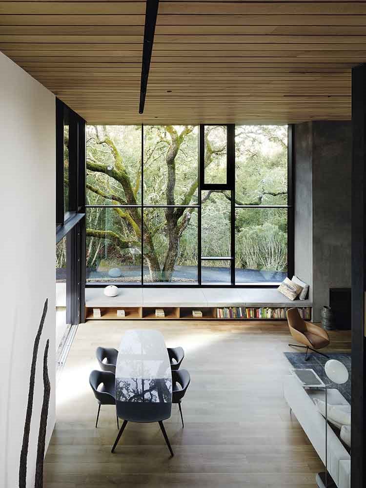 comedor-perspectiva-casa-Miner-Road-de-Faulkner-Architects