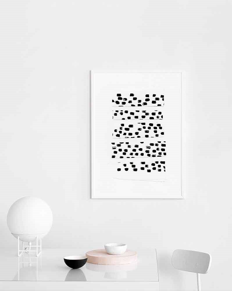 cuadro-abstracto-blanco-y-negro-de-la-coleccion-Circles-de-Atelier-Cph
