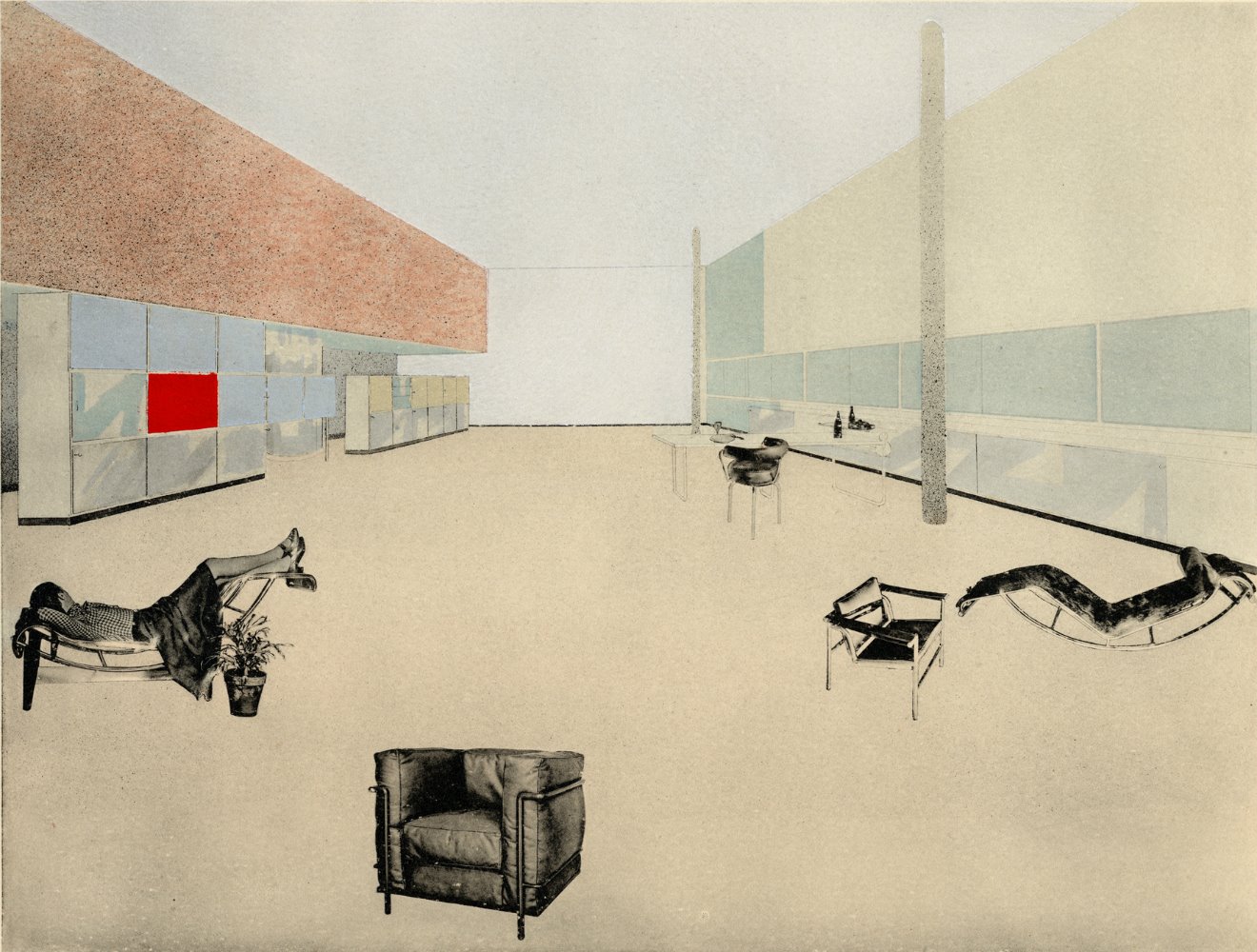 Fotomontaje del Salon d Automne de 1929