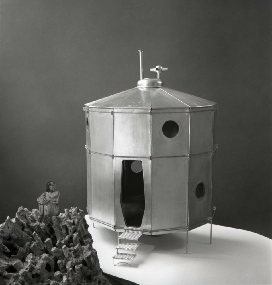 Maqueta del Refuge Tonneau de Charlotte Perriand y Pierre Jeanneret de 1938