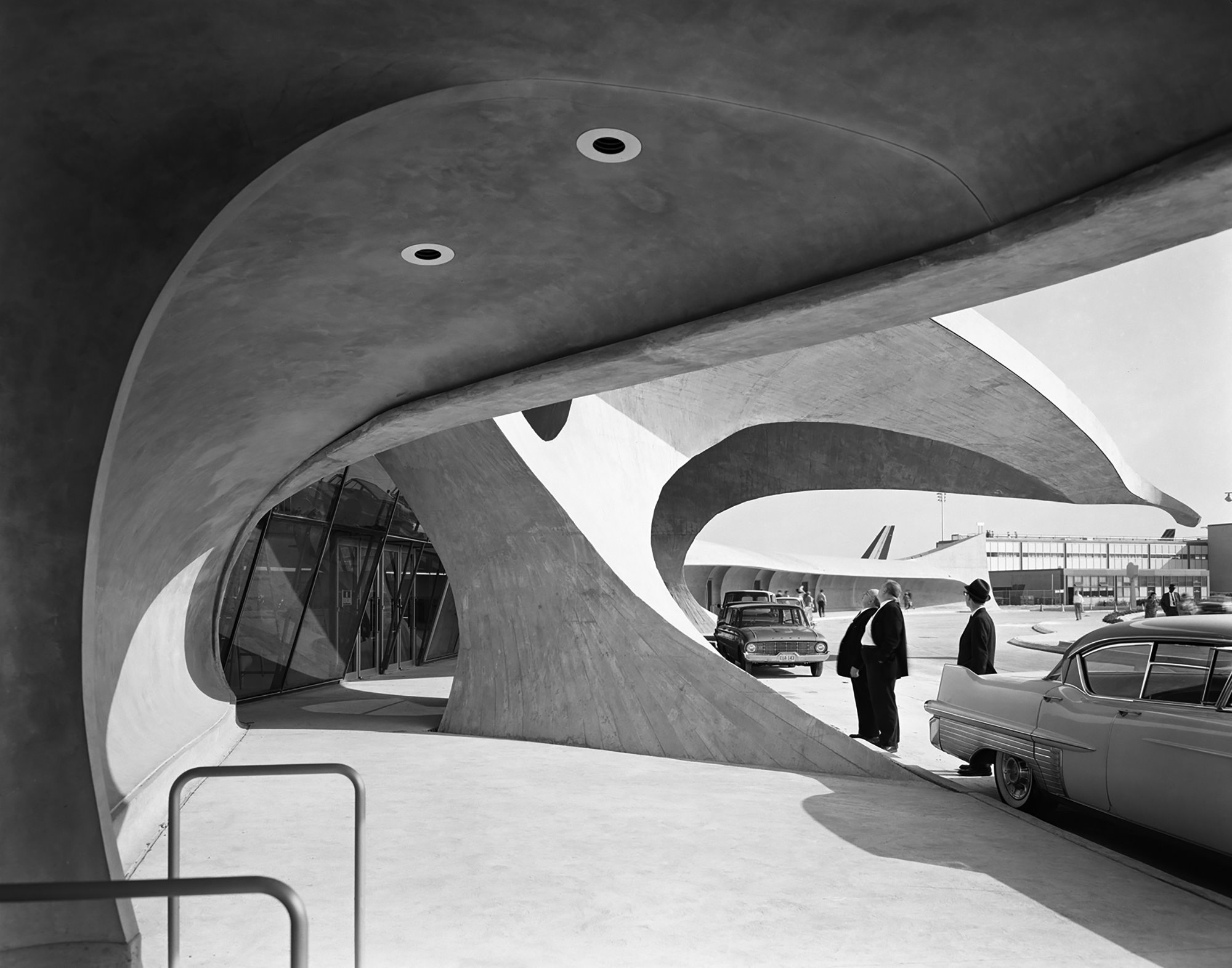 Terminal de la TWA en el aeropuerto JFK New York Eero Saarinen