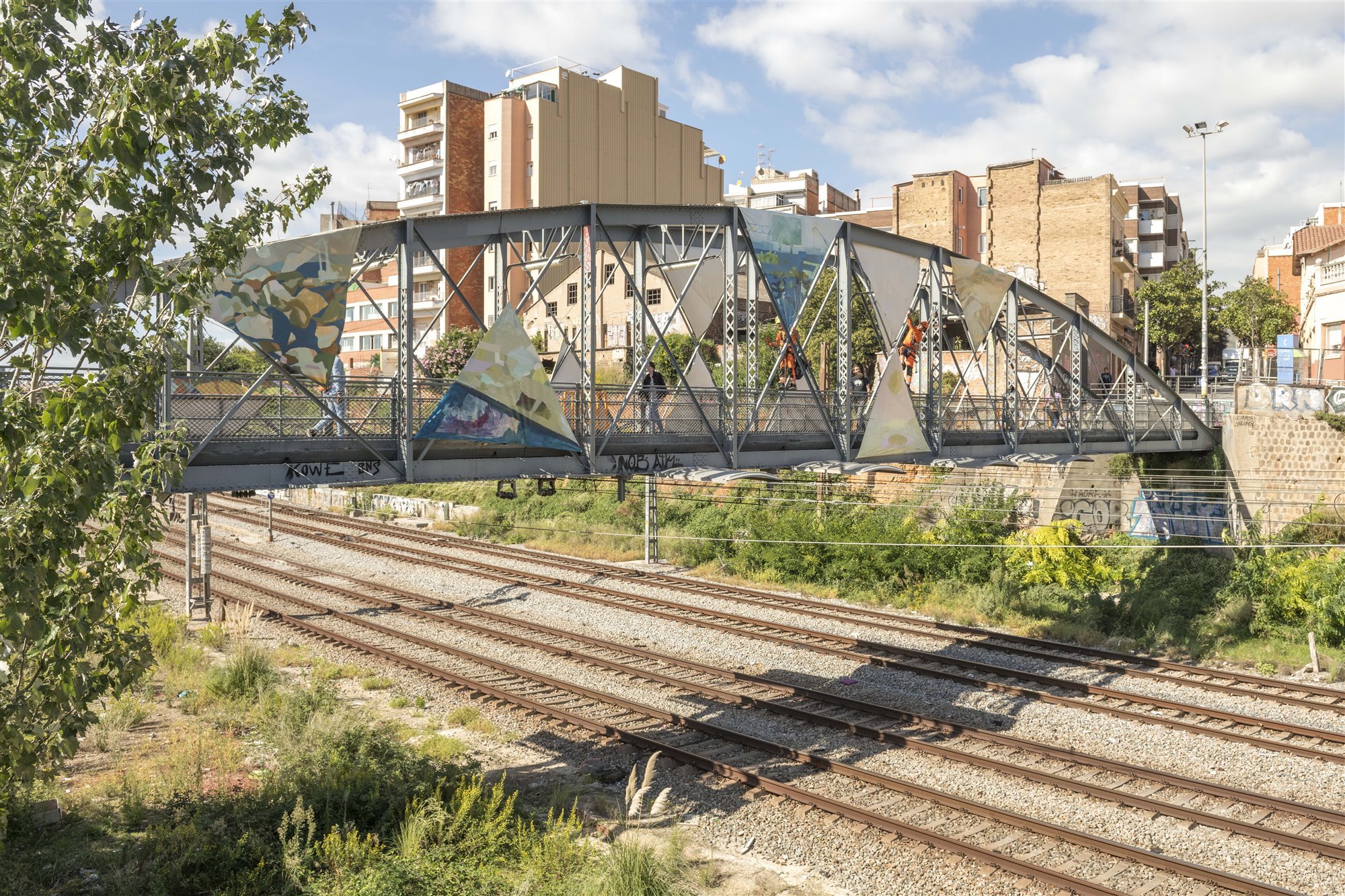 Composicions 2019 M.Mangrané Pandere Foto Roberto Ruiz dentro del marco del barcelona gallery weekend