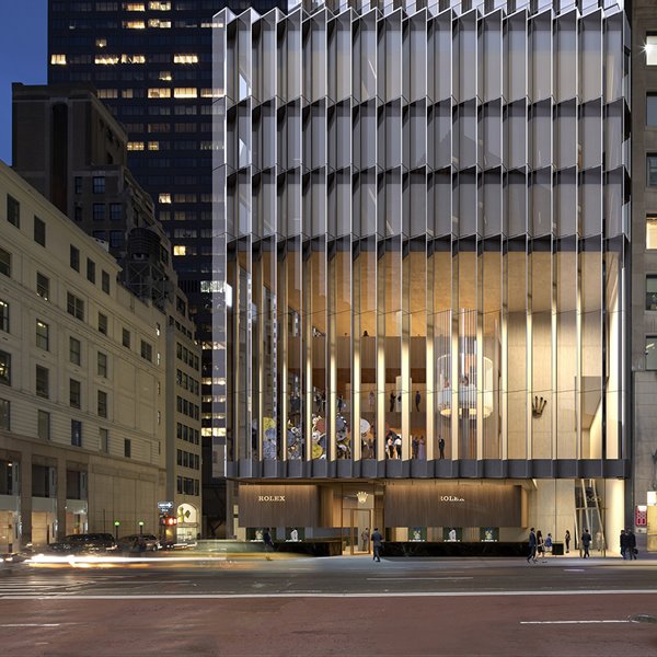 David Chipperfield y Rolex se instalan en la quinta avenida de Nueva York