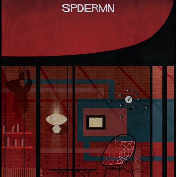 Interheroes, de Federico Babina: Spiderman