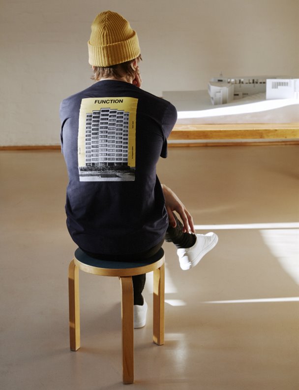 Si te gusta la arquitectura de Alvar Aalto, esta colección de ropa es para tí