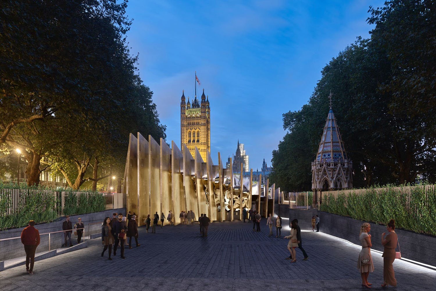 UK National Holocaust Memorial and Learning Centre credit Adjaye Associates Ron Arad Architects