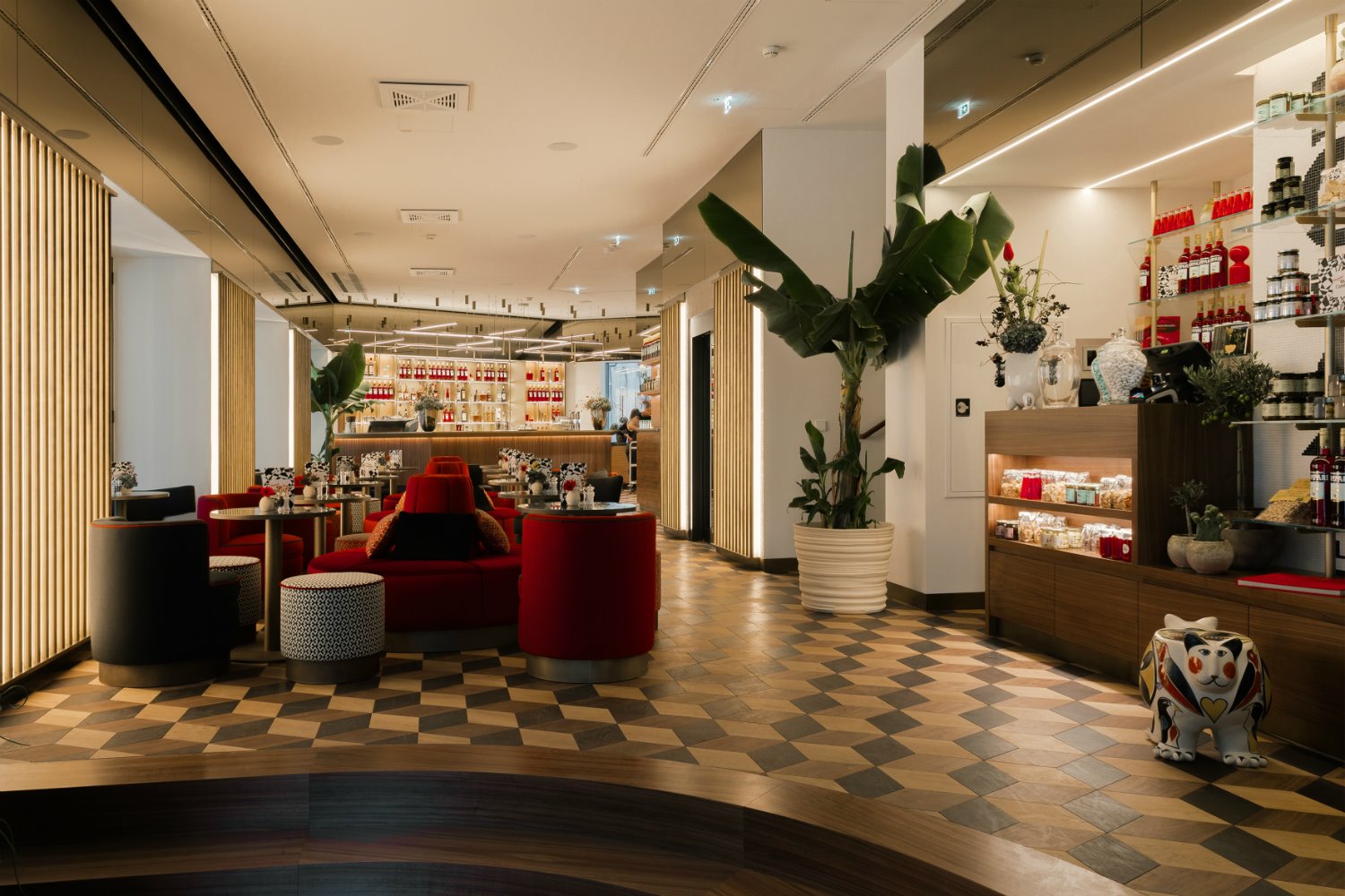 Bar Campari en Viena por Matteo Thun 
