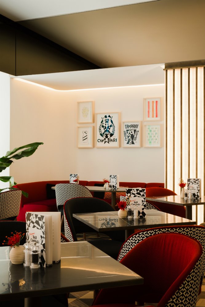Bar Campari en Viena por Matteo Thun 
