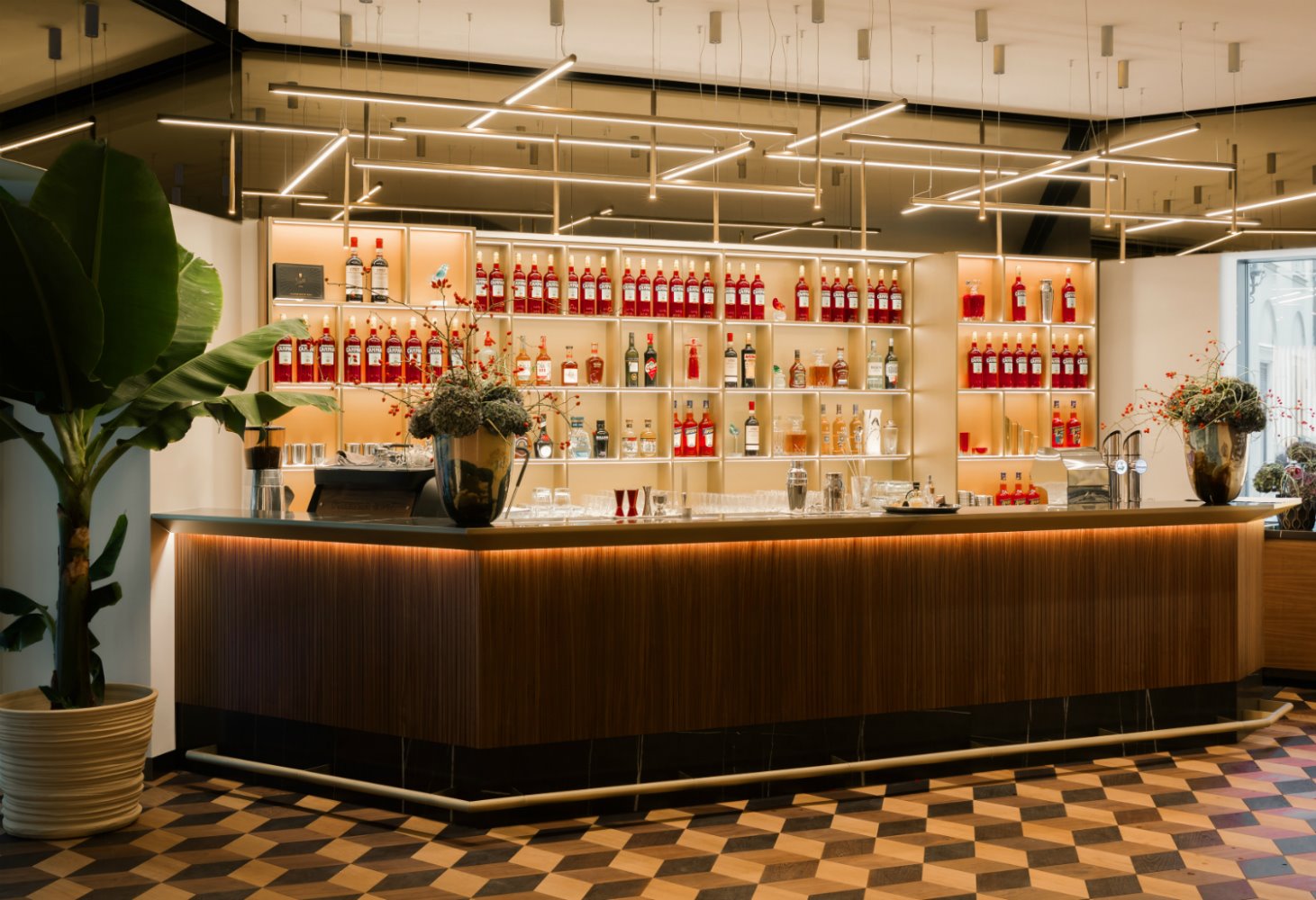Bar Campari en Viena por Matteo Thun 