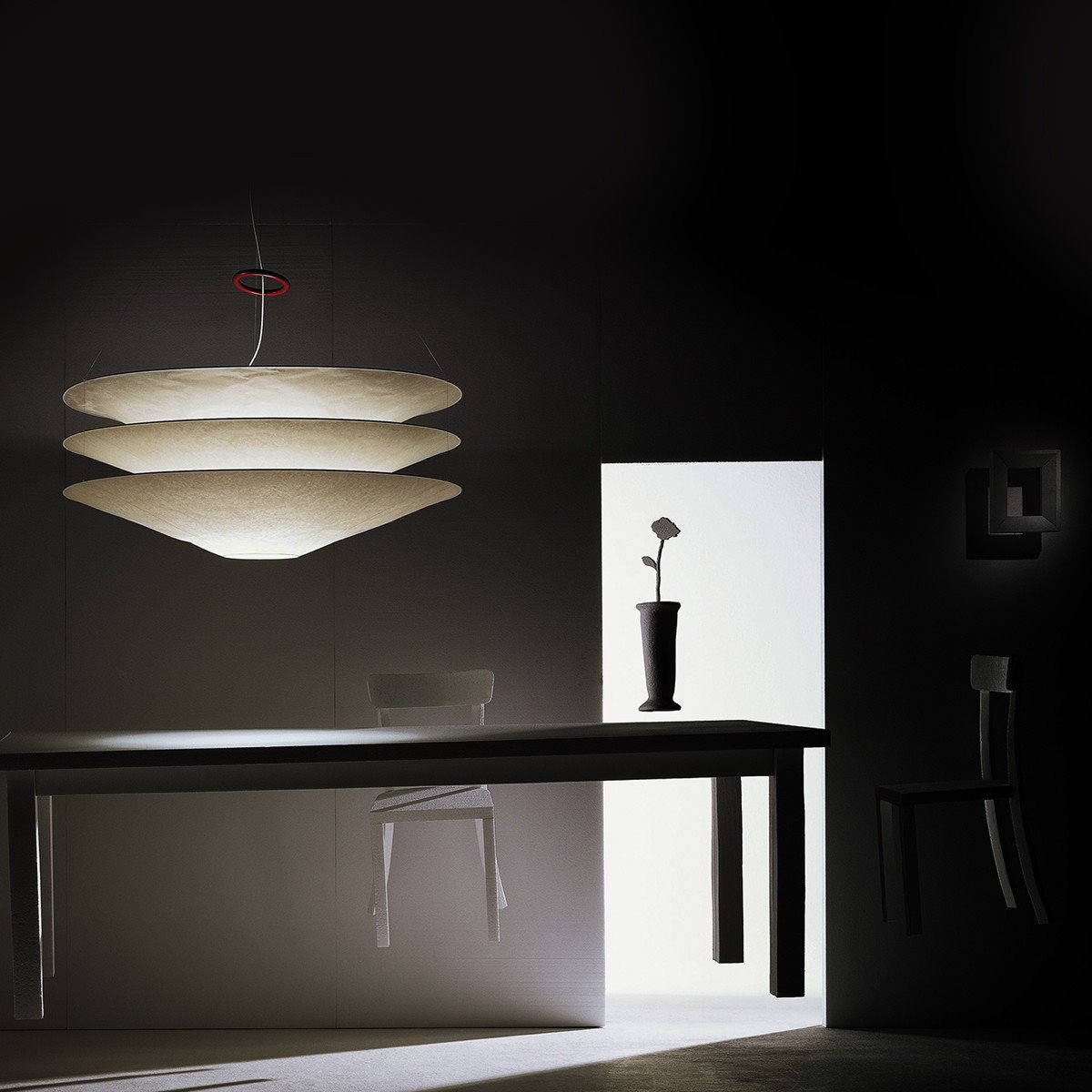Lampara Flotation de Ingo Maurer