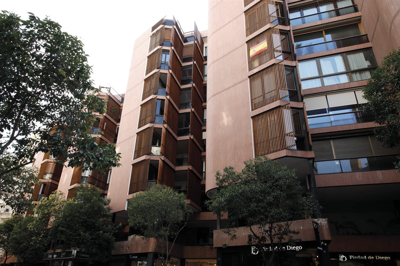 Edificio Girasol en Madrid, de José Antonio Coderch (1964)