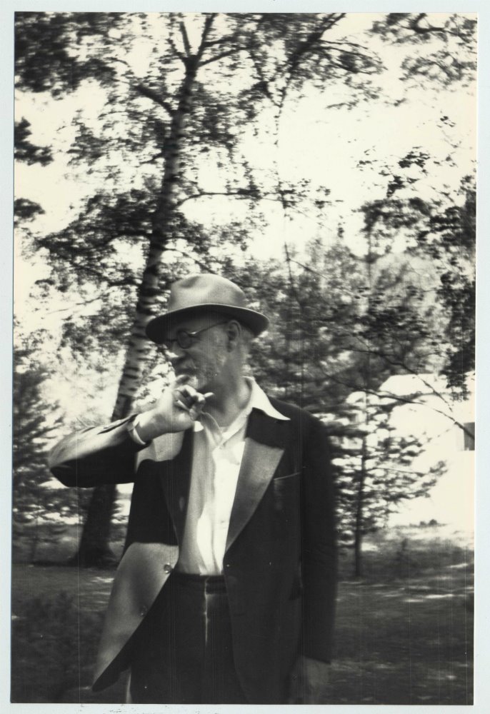 Henri Matisse en Beauvezer en 1935