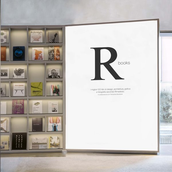 Rimadesio monta una libreria temporal en Milan Rbooks