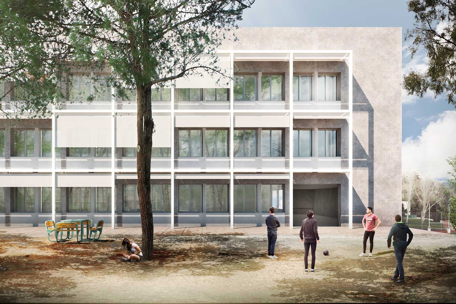 campo baeza liceo francés madrid