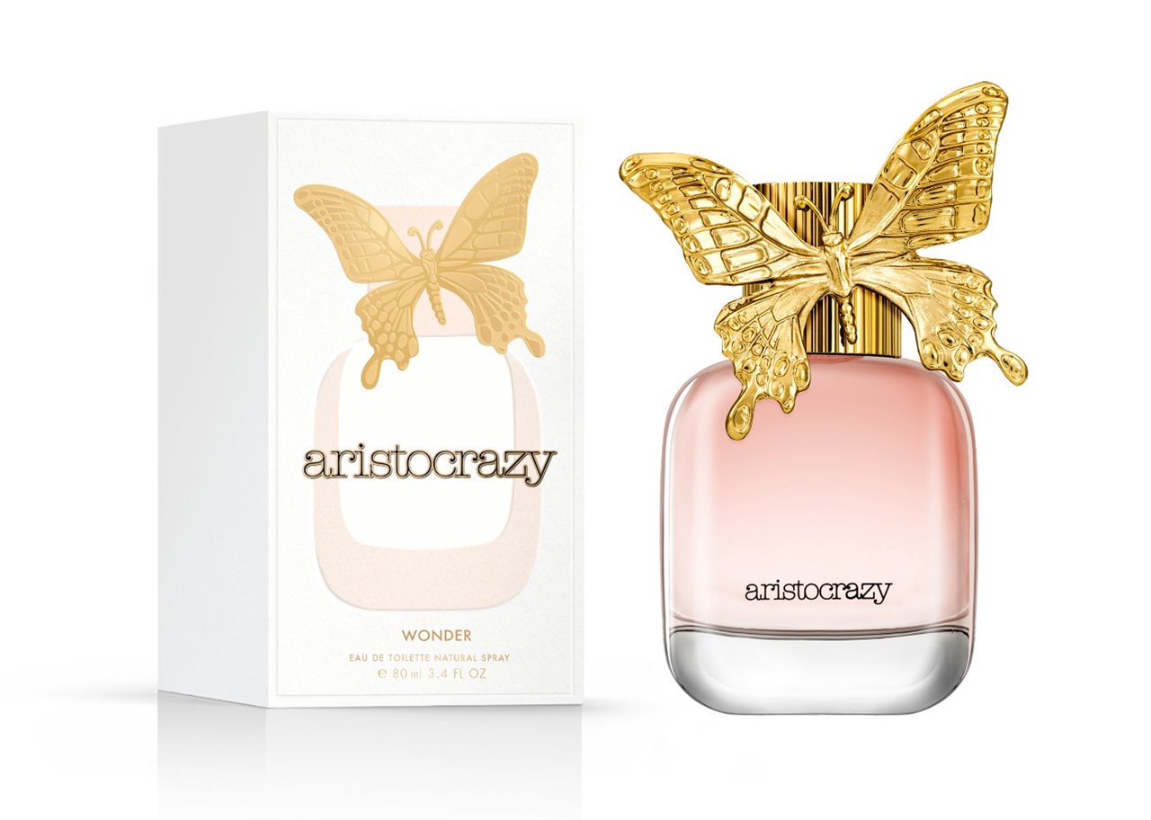 La firma de joyería Aristocrazy presenta sus primeras fragancias. Esta en concreto se llama Wonder y ha sido desarrollada por el maestro perfumista Alberto Morillas.