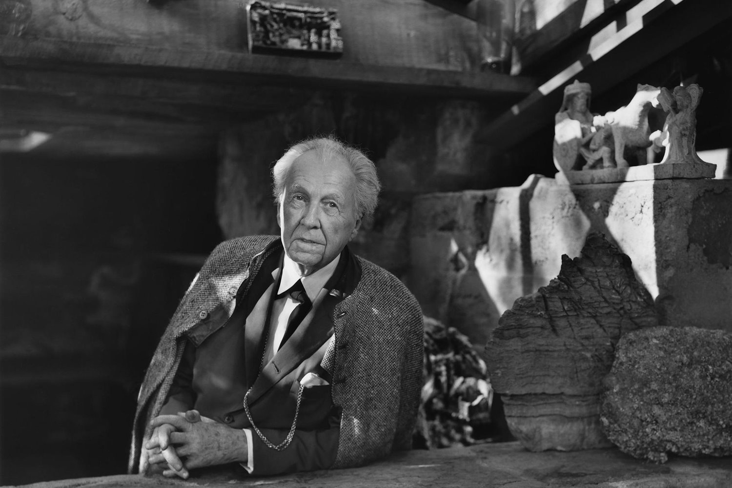 Frank-Lloyd-Wright foto Yousuf Karsh