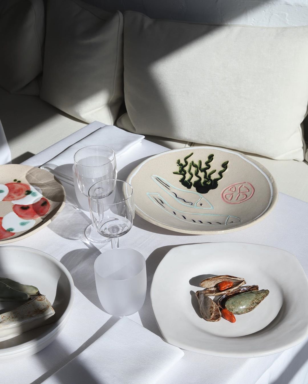 Restaurante Oursin en Paris de Jacquemus 