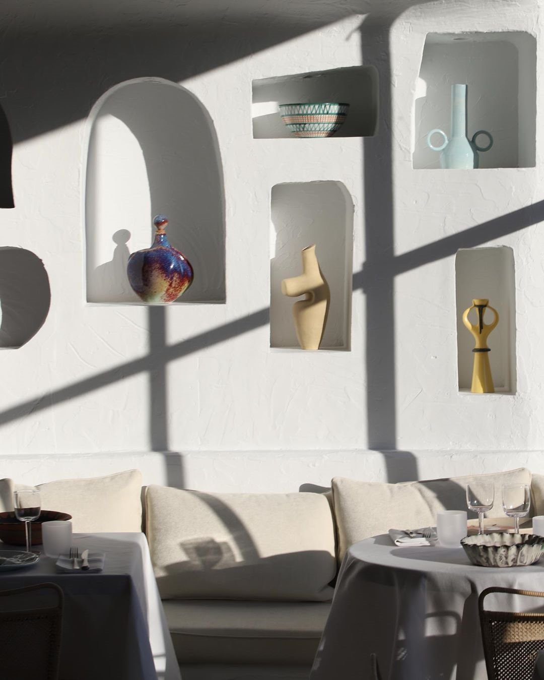 Restaurante Oursin en Paris de Jacquemus 