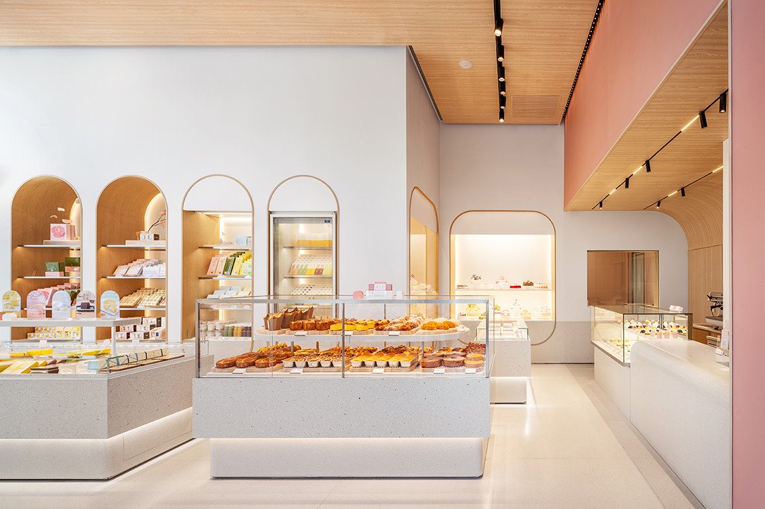 Holiland Patisserie en Shangai de Universal Design Studio