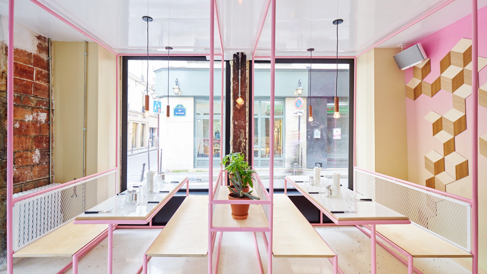 Restaurante PNY en el barrio de Marais en Paris