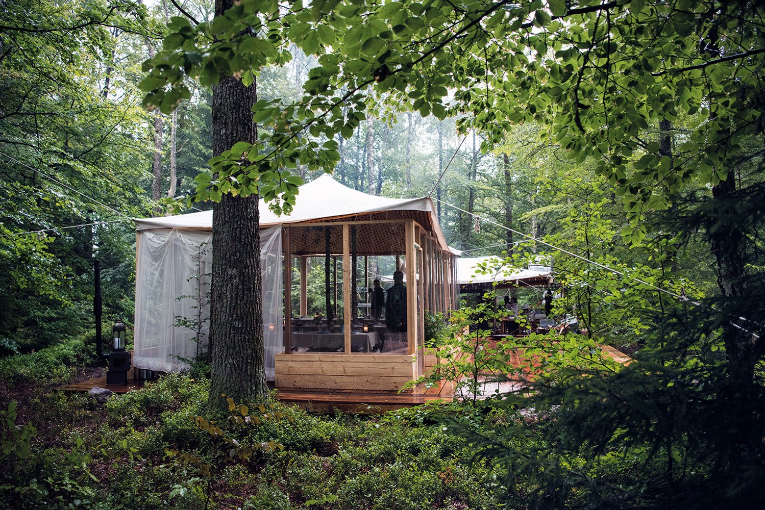cabana en el hotel rural en Suecia Stedsans in the woods